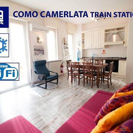 Casina - Self Check In 24H - Como Camerlata Train Station Apartment Bagian luar foto